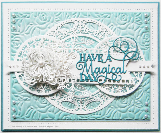 Sue Wilson Frames & Tags Cecilia Craft Die