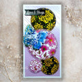 Creative Expressions Enamoured Roses 5 1/2 in x 3 3/4 in Pre-Cut Rubber Stamp