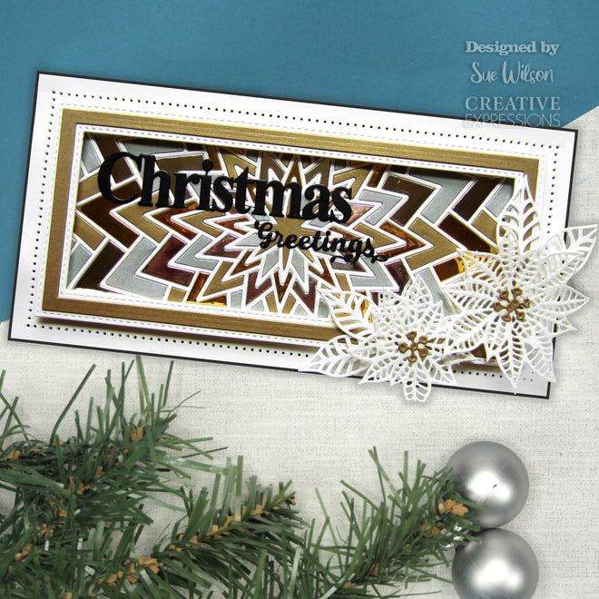 Creative Expressions Sue Wilson Slimline Star Bursts Craft Die