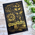 Creative Expressions Sunshine Serenade Companion Colouring Stencil 6 in x 8 in Set of 2