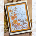 Creative Expressions Petal Cascade Sentiments 4 in x 6 in Clear Stamp Set
