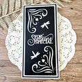 Creative Expressions Jamie Rodgers Oval Heart Frame Craft Die