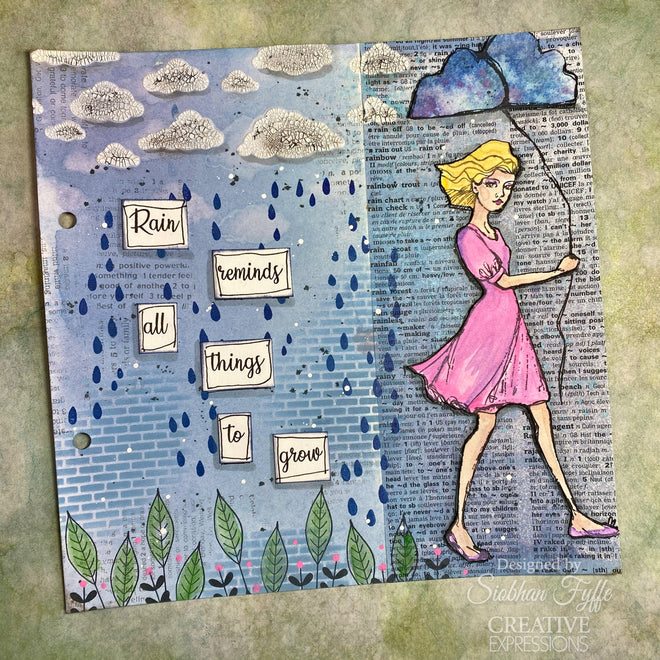 Creative Expressions Jane Davenport Weather With You 6 in x 8 in Clear Stamp Set