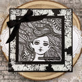 Creative Expressions Jane Davenport WildInk 6 in x 8 in Clear Stamp Set