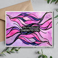 Creative Expressions Jane Davenport WildInk 6 in x 8 in Clear Stamp Set