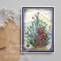 Katkin Krafts Coral Waters 6 in x 8 in Clear Stamp Set