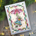 Pink Ink Designs The Brolly & The Ivy 6 in x 8 in Clear Stamp Set