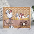 Creative Expressions Sam Poole Daisy Bloom 6 in x 4 in Clear Stamp Set