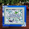Creative Expressions Sue Wilson Festive Snowflake Floating Frame Craft Die