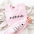 Custom Mama - Grandma - Nonna Sweatshirt