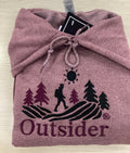 Maroon Outsider Camping Hoodie