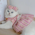 Princessa Dog Dress & Bow Set – Formal Outfit for Dogs