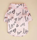 Love Me Dog Pyjamas | Dog Sleepwear Set