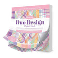 Duo Design Paper Pads - Pastel Plaids & Cheerful Check