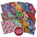 Duo Design Paper Pads - Stained Glass & Cracked Glass