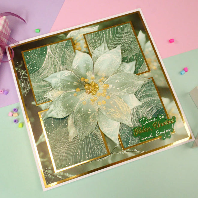 Duo Design Paper Pads - Frosted Flowers & Winter Breeze