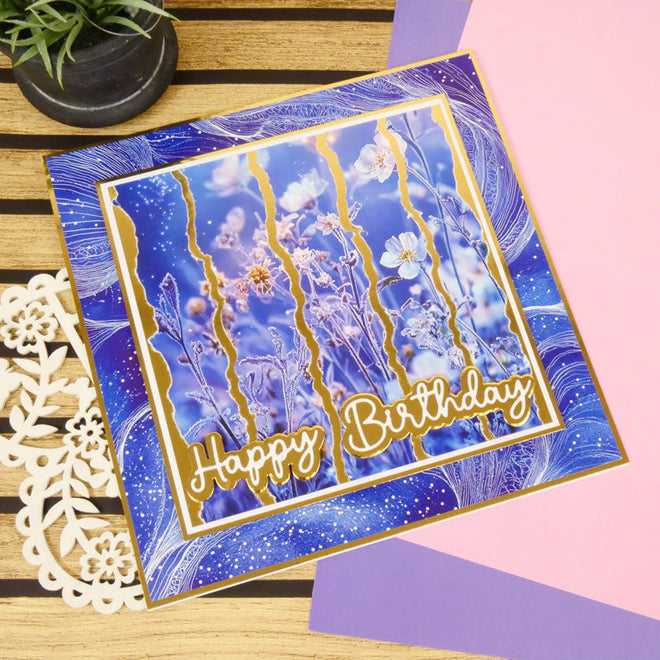 Duo Design Paper Pads - Frosted Flowers & Winter Breeze