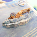 A Splashing Time Decoupage Topper Sheet