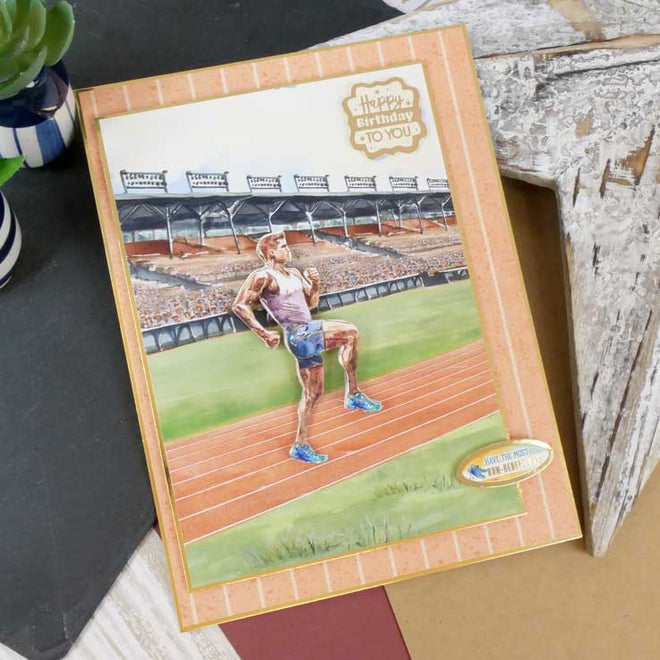 The Champions Decoupage Topper Sheet