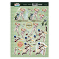Winning Swings Decoupage Topper Sheet
