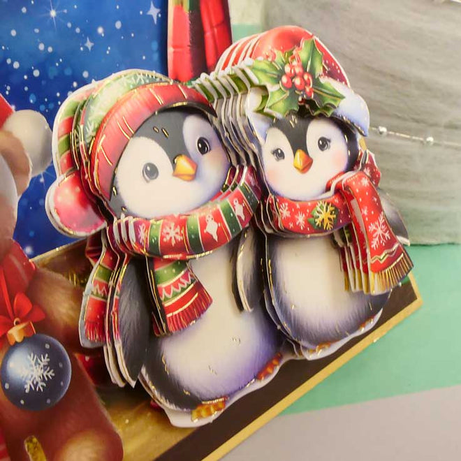 Polar Bears Decoupage Topper Sheet