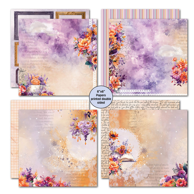 3Quarter Designs Dawns Glow 6x6 Paper Pack