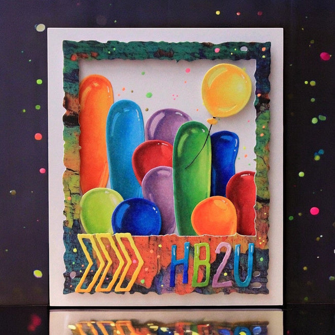 AALL and Create - A5 Design Paper - Bright & Broken