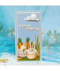 Dress My Craft Transfer Me - Rainy Garden Background