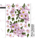 Dress My Craft Transfer Me - Pink Daisies (12.5"x18.5")