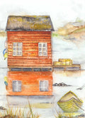 Ellen J Goods - Autumn Reflections A4 Rice Paper - 5 Sheets