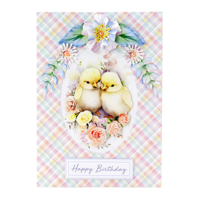 Die Cut Decoupage – Chicks & Bunny (pack of 3)