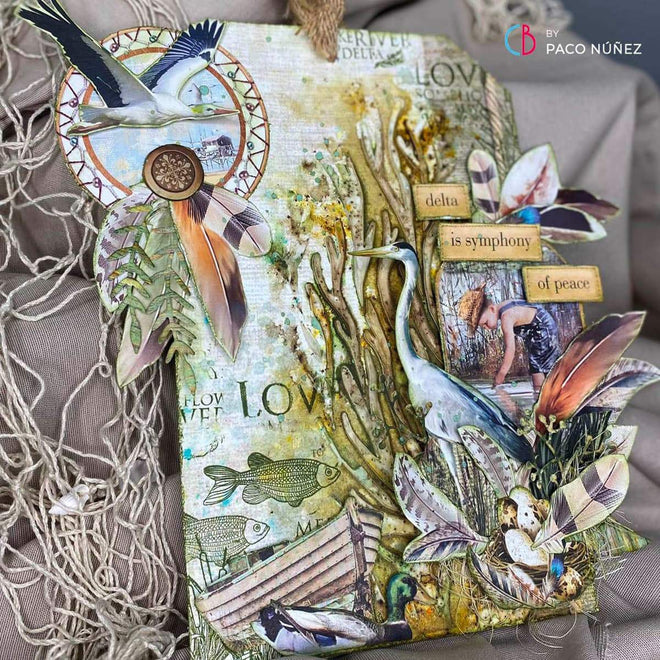 Ciao Bella Delta Paper Pad 6"x6" 24/Pkg