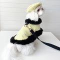 Plaid Tweed Harness Set | Dog Harness Leash and Hat Set