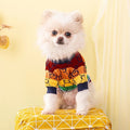 Gigi Rainbow Knit Dog Sweater | Pullover Top