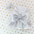 Midnight Countdown Dog Harness Set | Party Harness with Bow