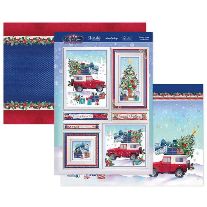 Driving Home For Christmas Luxury Topper Set
