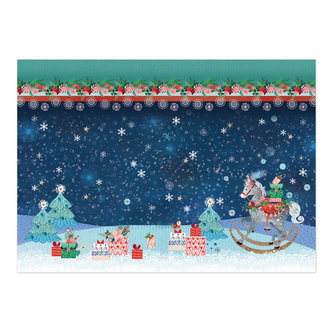 Rockin' Christmas Luxury Topper Set