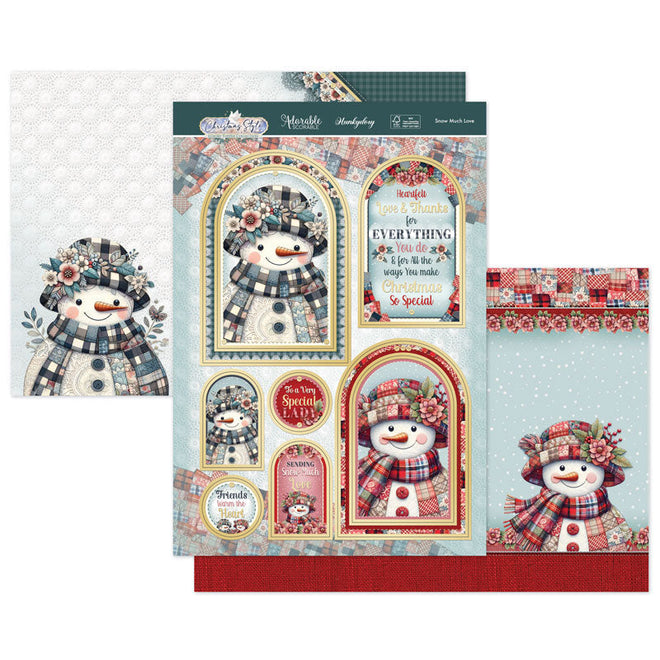 Snow Much Love Luxury Topper Set