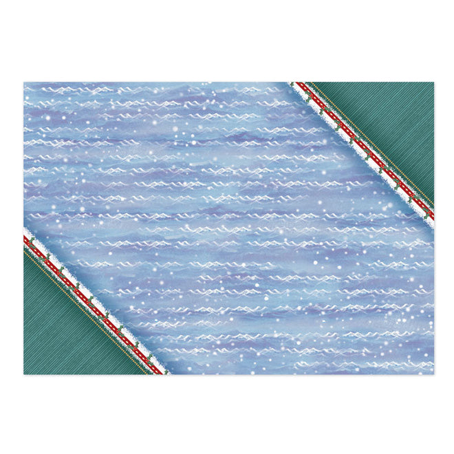 Winter by the Canal Luxury Topper Set