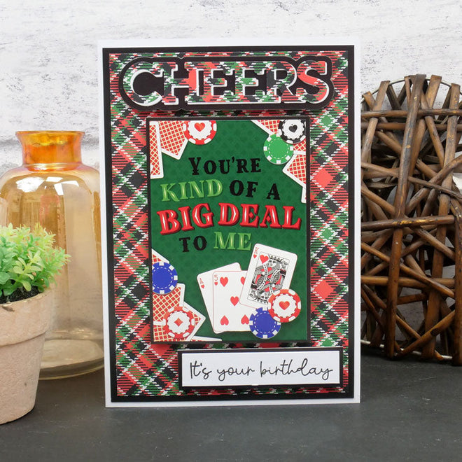 Hunkydory Essential Selection Paper Pad - Check