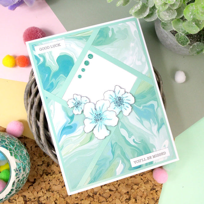 Hunkydory Essential Selection Paper Pad - Marble