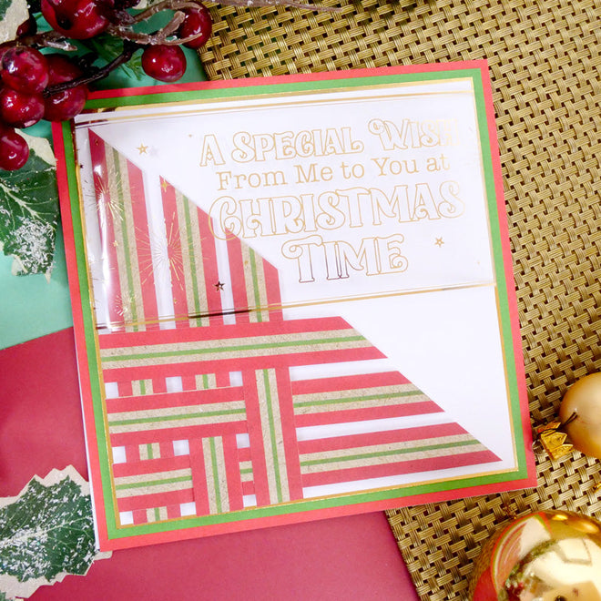 Hunkydory Essential Selection Paper Pad - Christmas Kraft