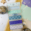 Luxury Festive Foiled Acetate Card Wraps