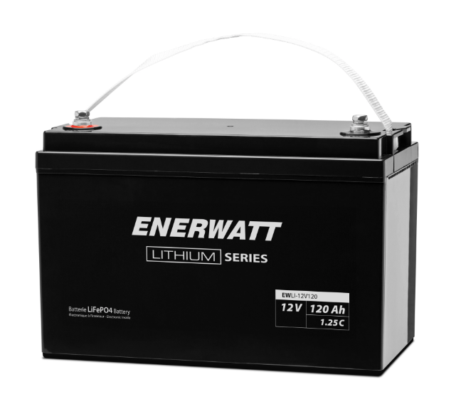 12V 120Ah deep cycle lithium battery for travel trailer solar and marine use