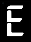Mini Stencil Upper Case Letter