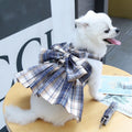Bella Bow Dog Dress Harness and Leash Set | Dog Walking Set