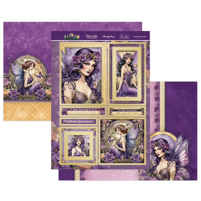 Amethyst Garden Luxury Topper Set