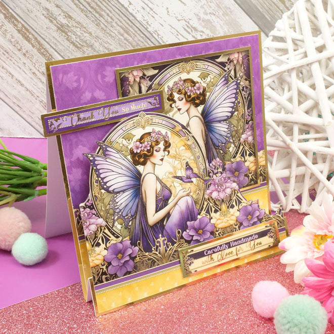 Amethyst Garden Luxury Topper Set