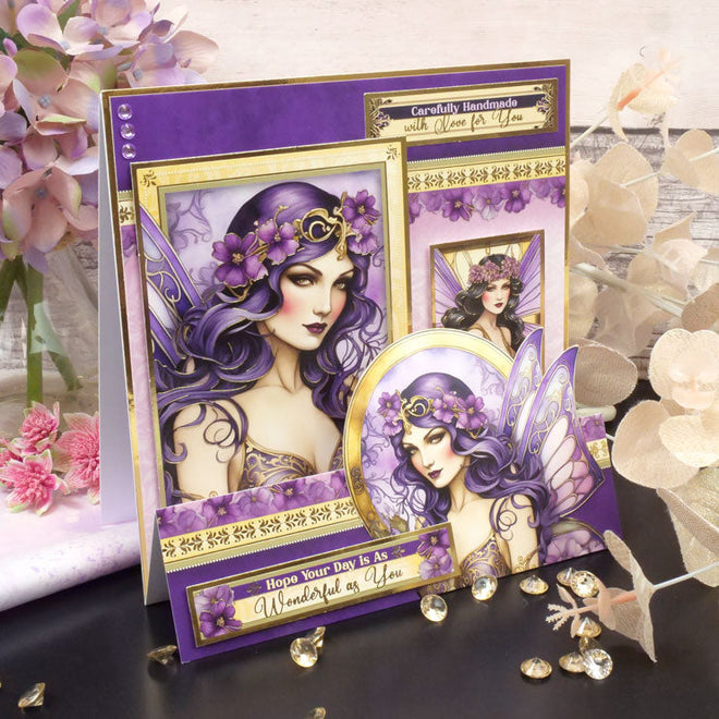 Amethyst Garden Luxury Topper Set