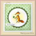 Nellie's Choice Clear Stamp Forest Friends-Just Wanna Say Hi